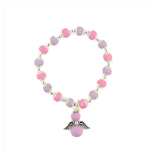 Salita Dual Tone Angel Bracelet Wright Keepsakes and Jewelry