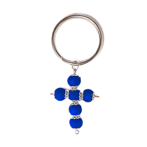 Iris Cross Keychain | Wright Keepsakes and Jewelry