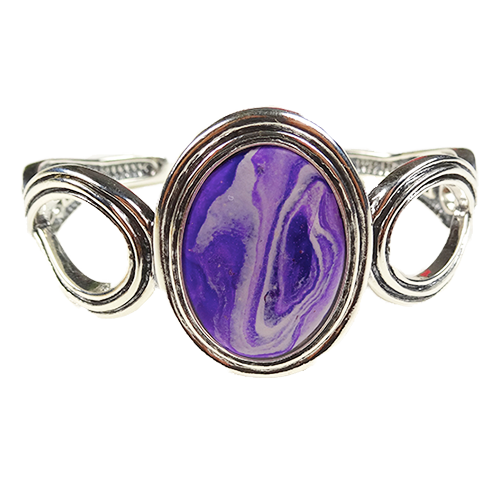 Boronia Dual Color Cuff Bracelet