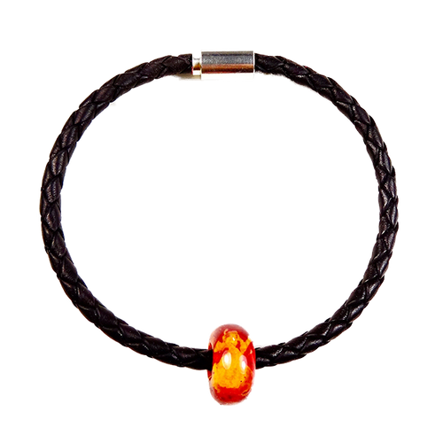 Graham Thomas Braided Leather Bracelet