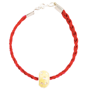 Hibiscus Leather Bracelet | Wright Keepsakes and Jewelry