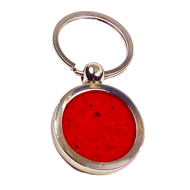 Snapdragon Round Keychain