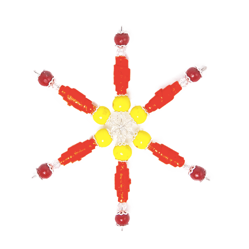 Dahlia Small Snowflake Ornament | Wright Keepsakes and Jewelry